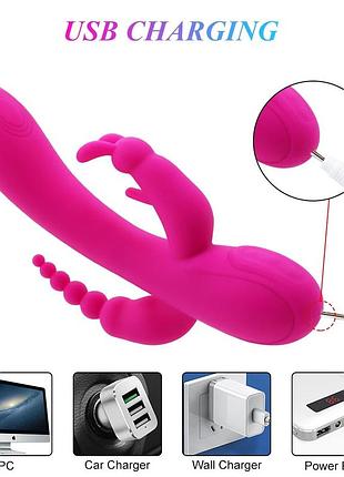 Фалоїмітатор вібратор автоматичний, вібратор для жінок, м'який силіконовий потужний вібратор, стимулято