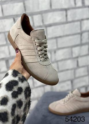 Кеди жіночі натуральна замша