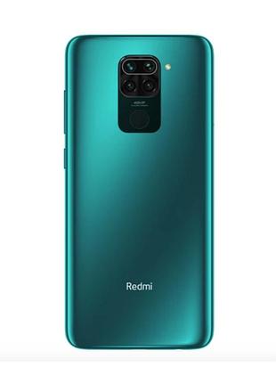 Смартфон xiaomi redmi note 9 3/64gb forest green 6.53" 2340x1080 ips 60 гц 2 sim lte 5020 mah 2