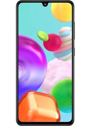 Смартфон samsung galaxy a41 (a415f) 64 gb black 2 sim 6.1" 48 мп nfc 3500 mah 2