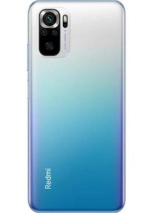 Смартфон xiaomi redmi note 10s 64gb ocean blue 6.43" 60 гц 409 ppi 2 sim lte nfc 5000 mah 2