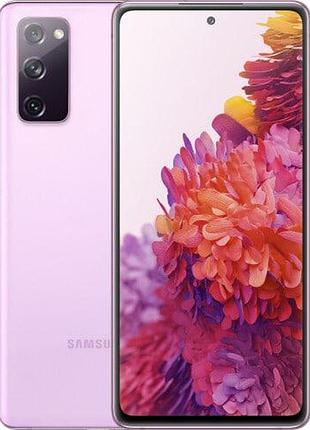 Смартфон samsung galaxy s20 fe (sm-g780g) 6/128gb lavender, 2 sim 6.5" snapdragon 865 nfc 4500 mah