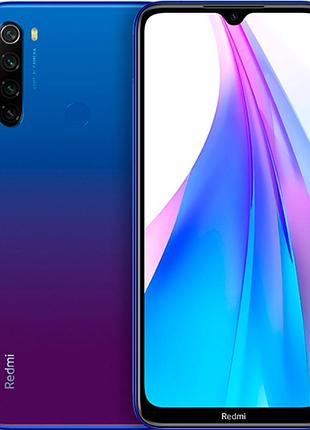 Смартфон xiaomi redmi note 8t 4/128gb starscape blue 2sim ips 6.3" 2340x1080 8 ядер 4к uhd 4000 mah nfc