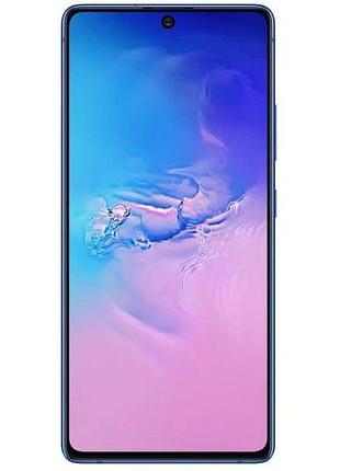 Смартфон samsung galaxy s10 lite (g770f) 6/128 blue 6.7” fhd+ super amoled 48+12+5мп 45вт 4500mah 2