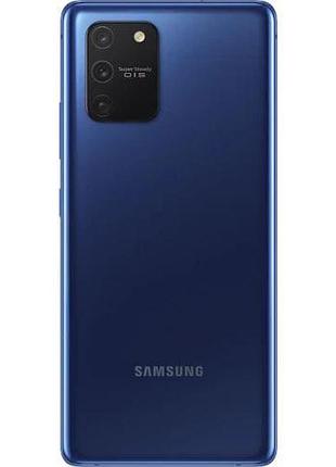 Смартфон samsung galaxy s10 lite (g770f) 6/128 blue 6.7” fhd+ super amoled 48+12+5мп 45вт 4500mah 3
