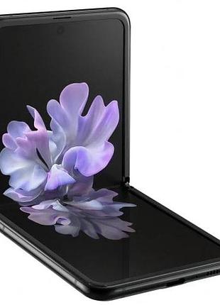 Смартфон samsung galaxy z flip (f700f) 256gb black 6.7" dynamic amoled, snapdragon 855 plus, 256 гб/8 гб, 12+ 6