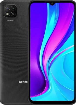 Смартфон xiaomi redmi 9c 3/64 гб midnight gray 6.53" 1600x720 2sim lte 13 мп + 2 мп 5000 mah nfc