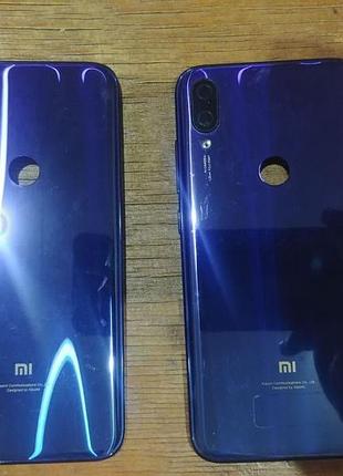Задняя крышка xiaomi mi play синяя.