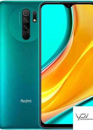 Смартфон xiaomi redmi 9 4/64 ocean green 2sim 6.53" ips 2340x1080 nfc 5000 mah bluetooth 5.0
