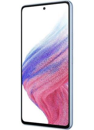 Смартфон samsung galaxy a53 8/256gb blue 2 sim 6.5" exynos 1280 nfc 64 мп 4к 5000 мач 5