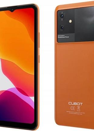 Смартфон cubot note 21 6/128gb orange 6.56" 2sim 6.56" 8 ядер 50mp android 13 4