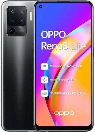 Смартфон oppo reno5 lite 8/128gb fluid black 2 sim nfc 48 мп 4k 30вт 4310 мач