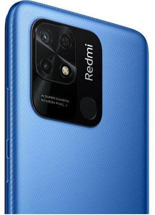 Смартфон xiaomi redmi 10c 4/128gb ocean blue 2 sim 6.71" ips snapdragon 680 nfc 5000 mah 4