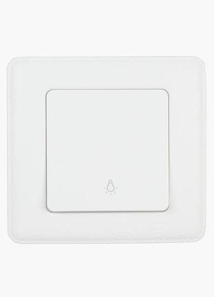 Выключатель одноклавишный белый almera bati