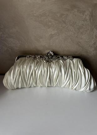 Весільна сумочка клатч