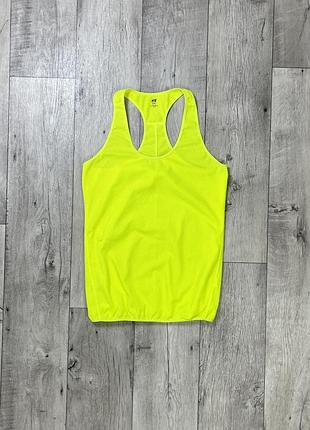 H&m sport майка l размер спортивная салатовая оригинал