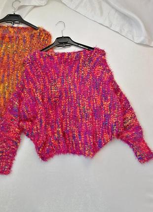 ⛔  мягусенький  укороченный свитер  букле
