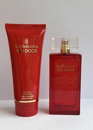 Elizabeth arden red door оригінал обмін набір парфумована вода парфумований лосьйон