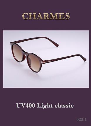 Солнцезащитные о_очки uv400 charmes light classic спелая вишня градиент hdr подсвет элегант премиум