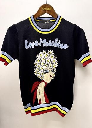 Жіноча футболка love moschino, італія
