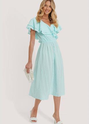 Шикарна літня сукня з воланами na-i’d