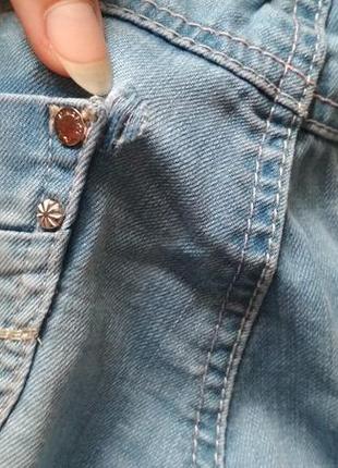 R.marks джинсы узкачи прямые светлые джинси штаны штани длинные довгі9 фото