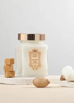 Масло карите с ароматом лукума la sultane de saba delices shea butter senteur loukoum