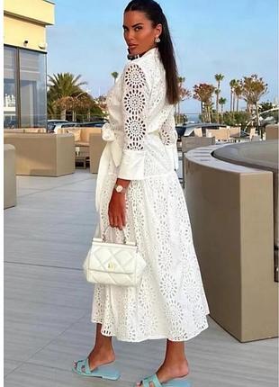 Шикарна сукня 100% бавовни zara