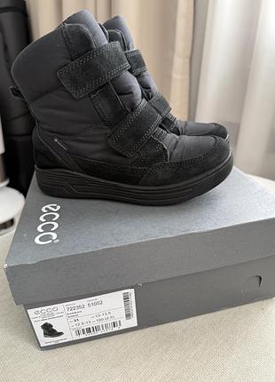 Зимние сапоги ecco