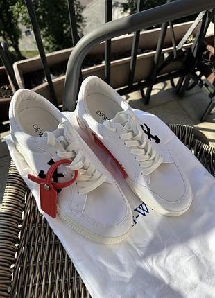 Кеди жіночі off-white оригінал білі