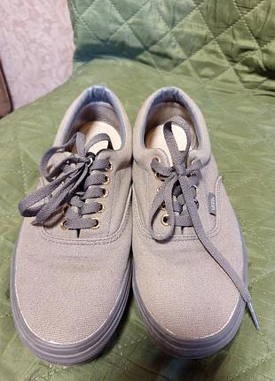 Текстильные кеды vans off the wall