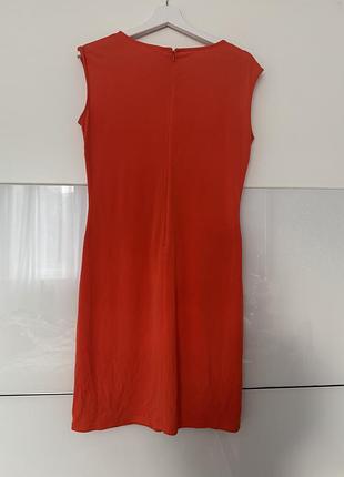 Кораловое платье оригинал 2