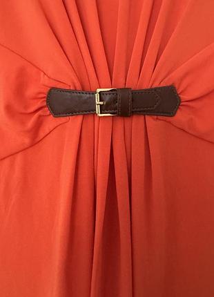 Кораловое платье оригинал 3
