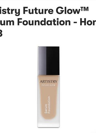 Тональна основа artistry amay future glow основа-сироватка з spf 35