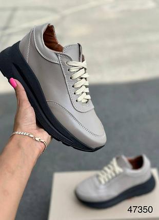 Кроcівки жіночі натуральна шкіра