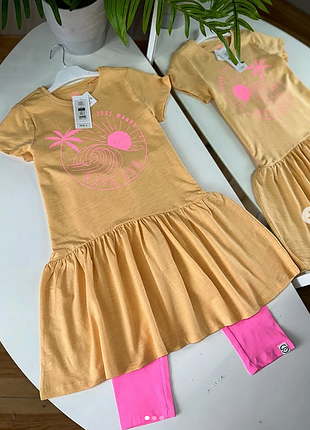 Комплект платья лосины для девочки cool club