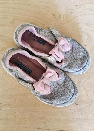 Мокасины для девочки размер 24-25 стелька 15см skechers пинетки на девочку весенняя обувь