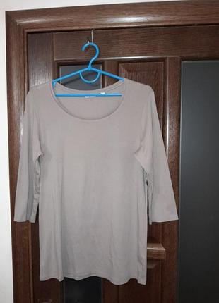 Лонгслив uniqlo хлопок