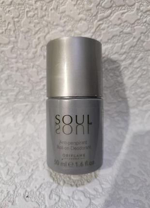 Мужской шариковый дезодорант oriflame soul,50 мл