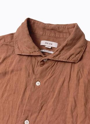 Reiss linen сорочка чоловіча лляна