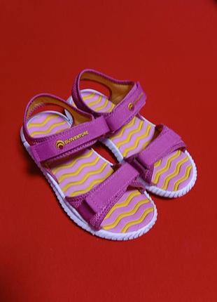 Женские сандалии, босоножки outenture,размер 33, длина стельки 22 см, цвет розовый