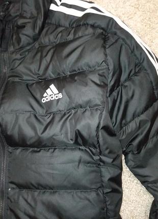 Пуховая куртка adidas micropacer женская2 фото