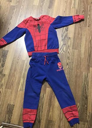 Костюм трикотажный spider-man 5-7лет