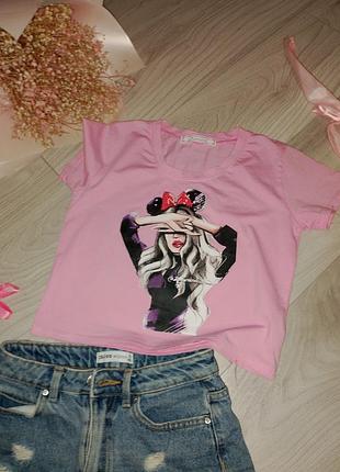 Футболка женская, яркая с принтом
