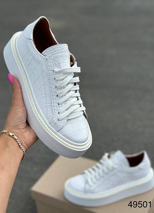 Кеды женские натуральная кожа