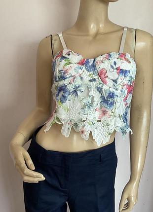 Кружевной топ/ s- m/ brend cherry koko