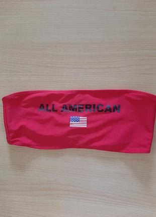 Топ без бретелей