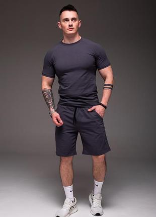 Костюм мужской футболка + шорты