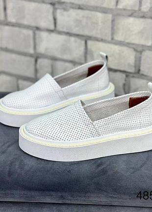 Сліпони жіночі натуральна шкіра