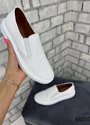 Кеды женские натуральная кожа